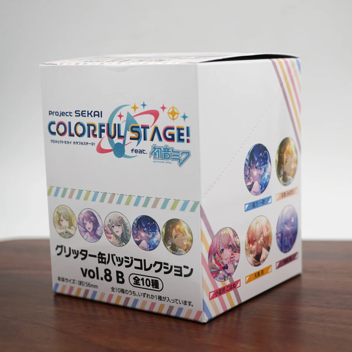 SEKAI PROJECT Game PJSK Vol. 8 Wonderful Showtime Tsukasa Kanade Kohane Minori Ichika An Nene Ena Anime Badge