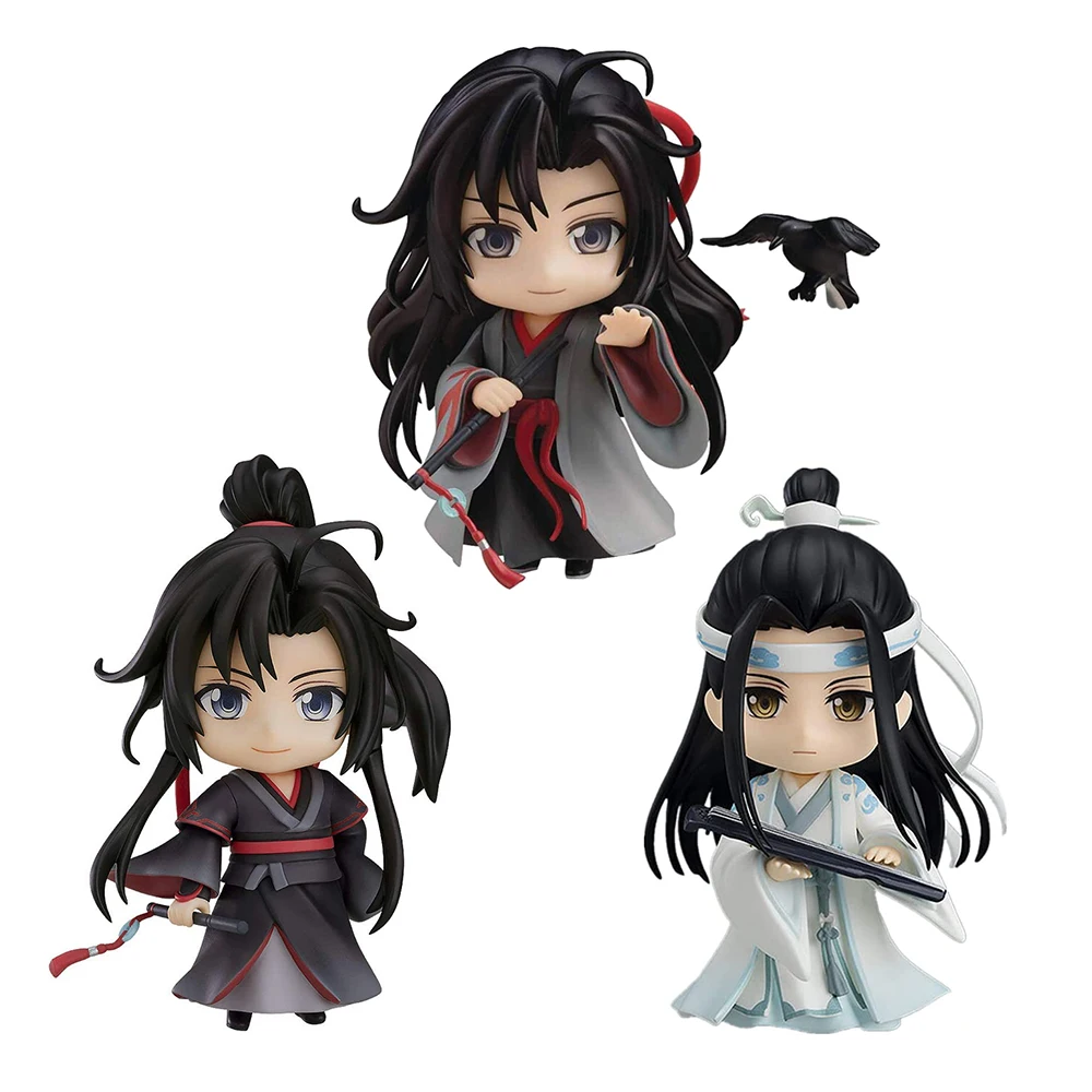 

Anime Lan Wang Ji Cosplay Doll PVC Action Figure lovely Model Decoration Yiling patriarch Wei Wuxian Gifts Collectible Toys