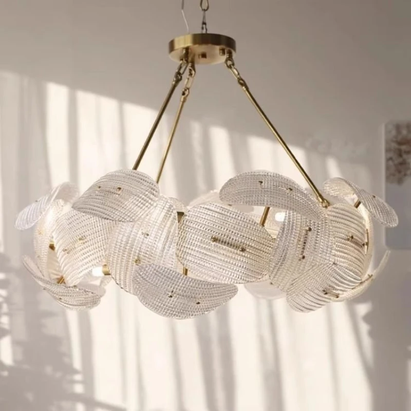 

Modern Luxury French Chandelier Used in Living Rooms Restaurant Dining Table Pendant Light Indoor Lighting Hanging Fixture