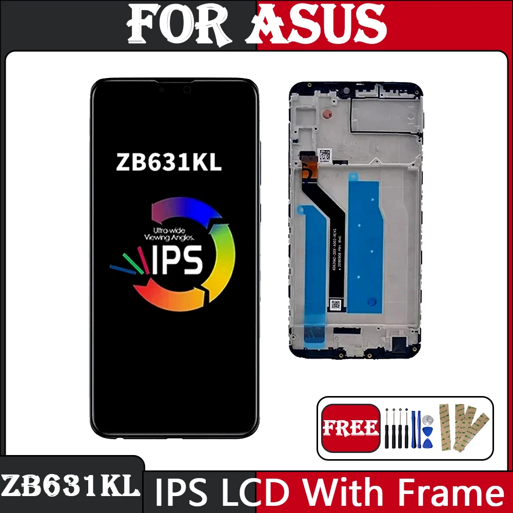 100%tests OLED For Asus ZB633KL LCD Screen 6.3\