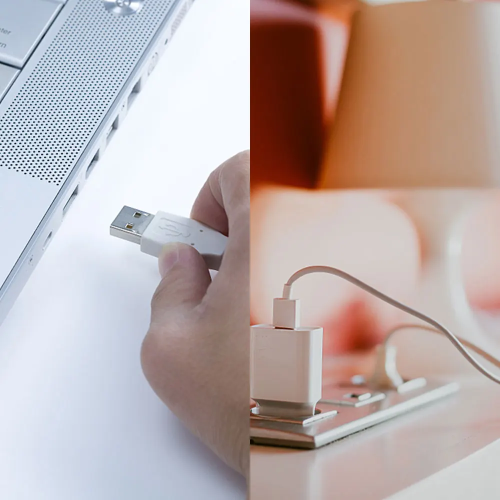 1m USB To DC 5.5*2.1mm Interface Mini Charging Connection 5V1A/2A Power Cable Applicable Speaker Fans Led Controller