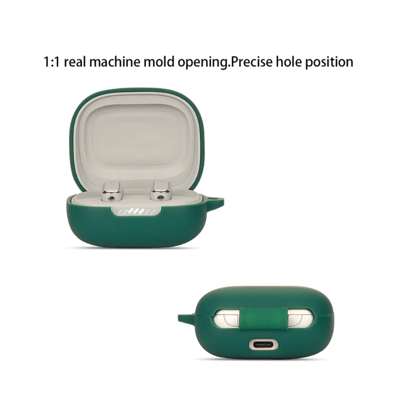 หูฟังฝาครอบป้องกันเหมาะสำหรับJBL LiveFlexที่อยู่อาศัยชุดหูฟังบลูทูธที่รองรับซิลิโคนกันกระแทกเชลล์ป้องกัน