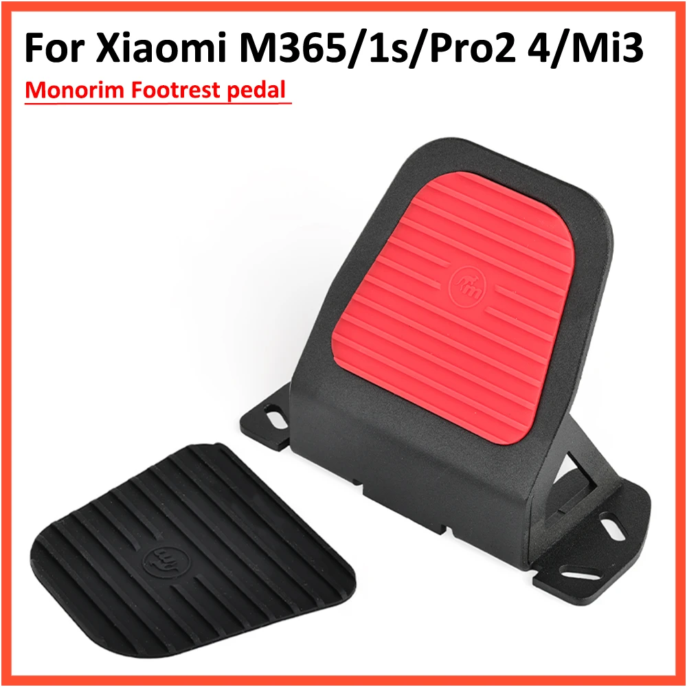 Monorim Footrest Pedal For Xiaomi M365 1s Essential Pro Pro2 Mi3 4 Pro Electric Scooter Riding Posture Upgrade Accessories