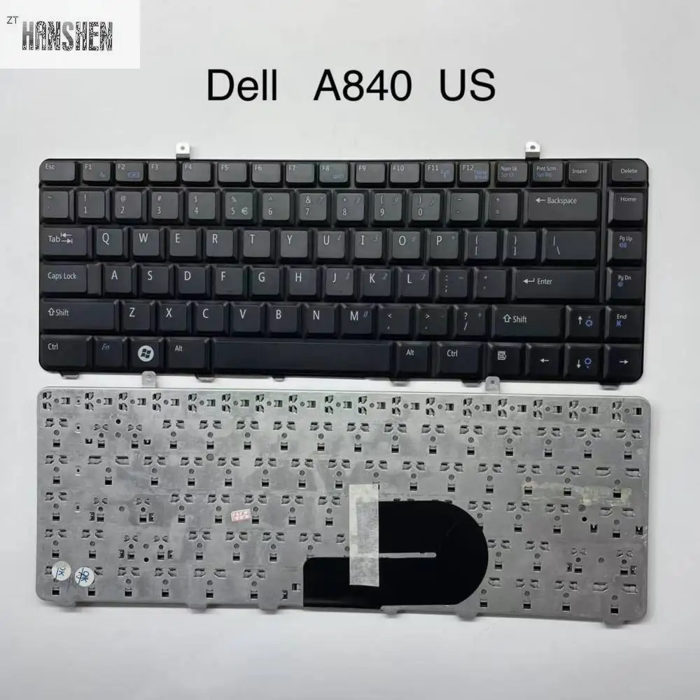 

Новая клавиатура HANSHEN US для Dell Vostro A840 A860 PP37L PV080925BS1 AEVM8U00210 NSK-DCK011088 1014 1015 PP37L PP38L R811H 0R81