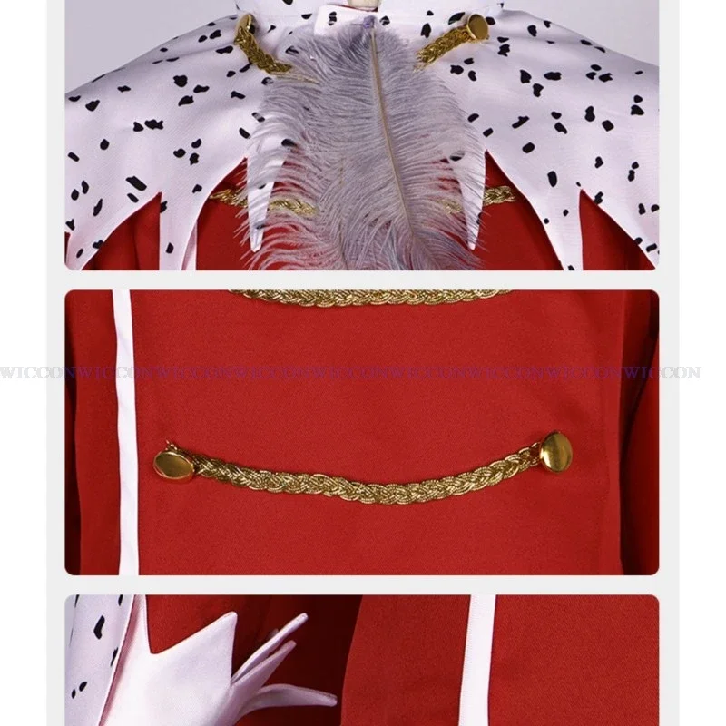 Helluva Stolas Octavia Goetia Cosplay Boss Costume Uniform Halloween Party  Anime Hazbin Cosplay Hat Cloak Suit Clothes Set