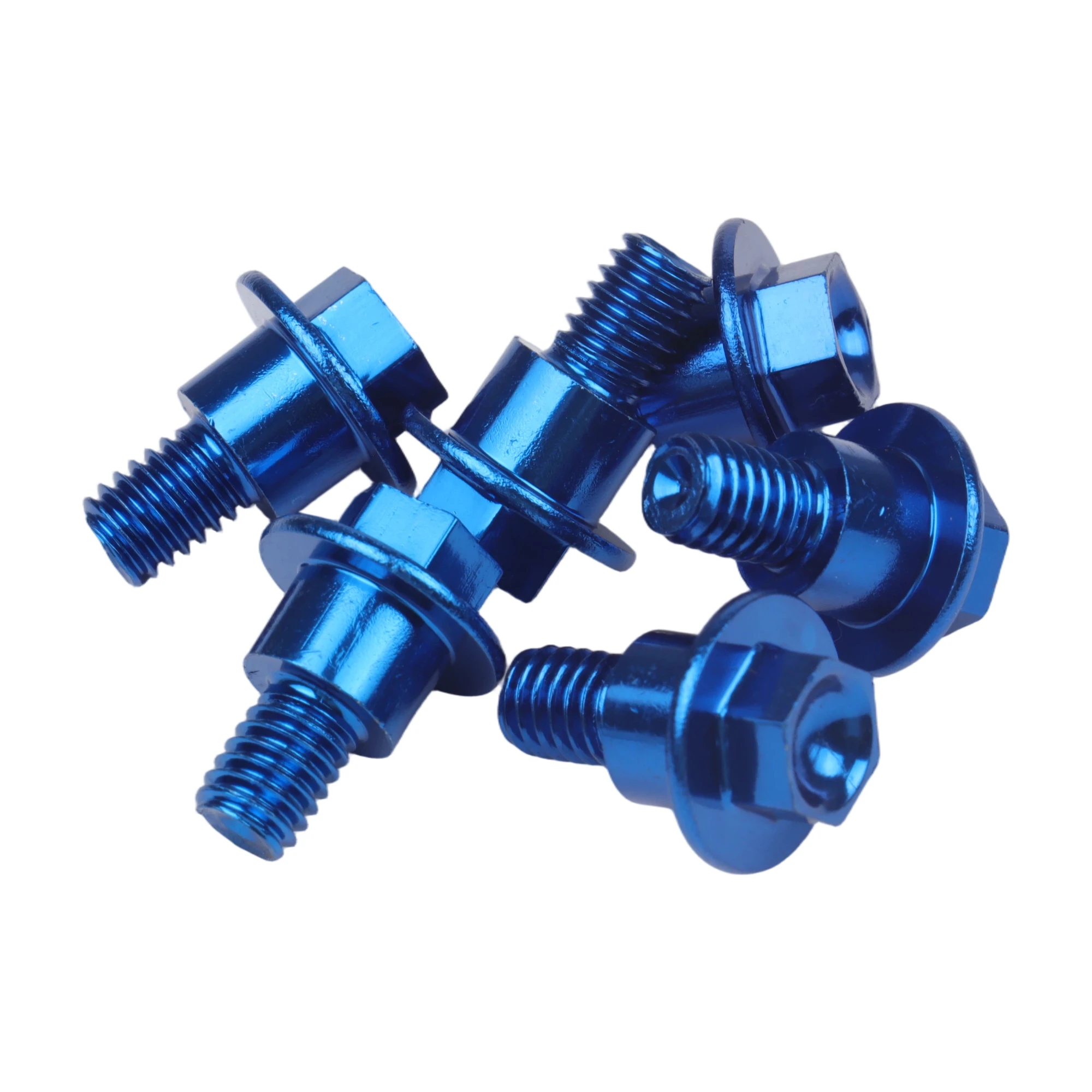 a Set M6*12 Motocross Front Fork Guard Bolt Screw For EXC EXCF SX XC XCW Husqvarna TC FC TE FE TX FX 125 150 250 300 350 450 500 - view 5