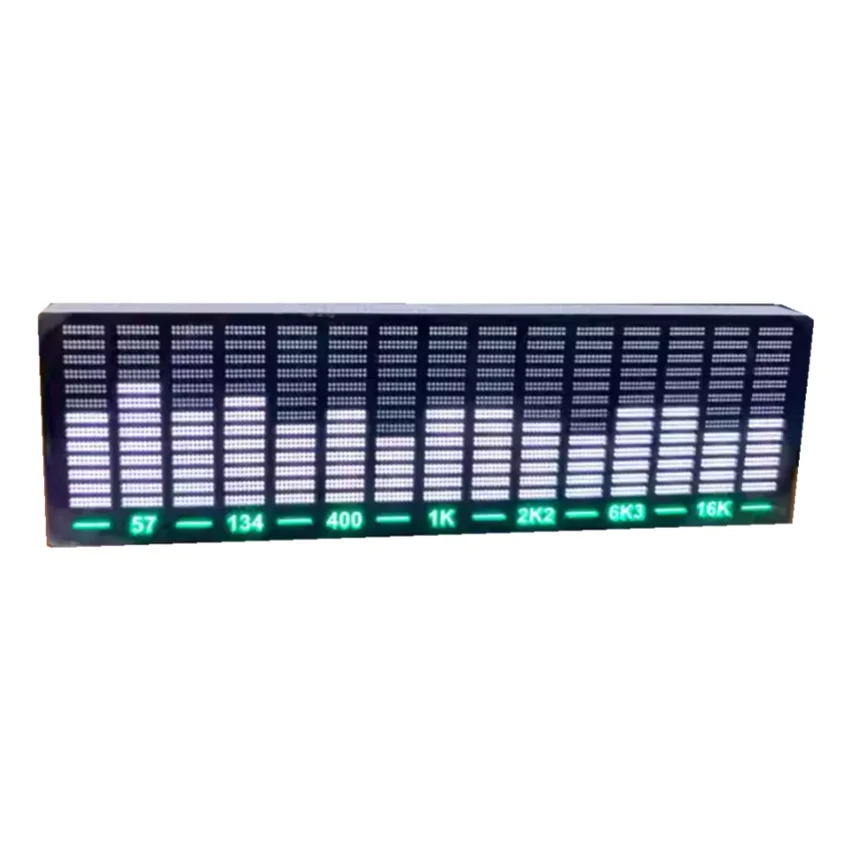 LED Sound-controlled Music Spectrum Display Pickup Ambient Light Atmospheric Rhythm Light Car Atmosphere Lamp USB 5V