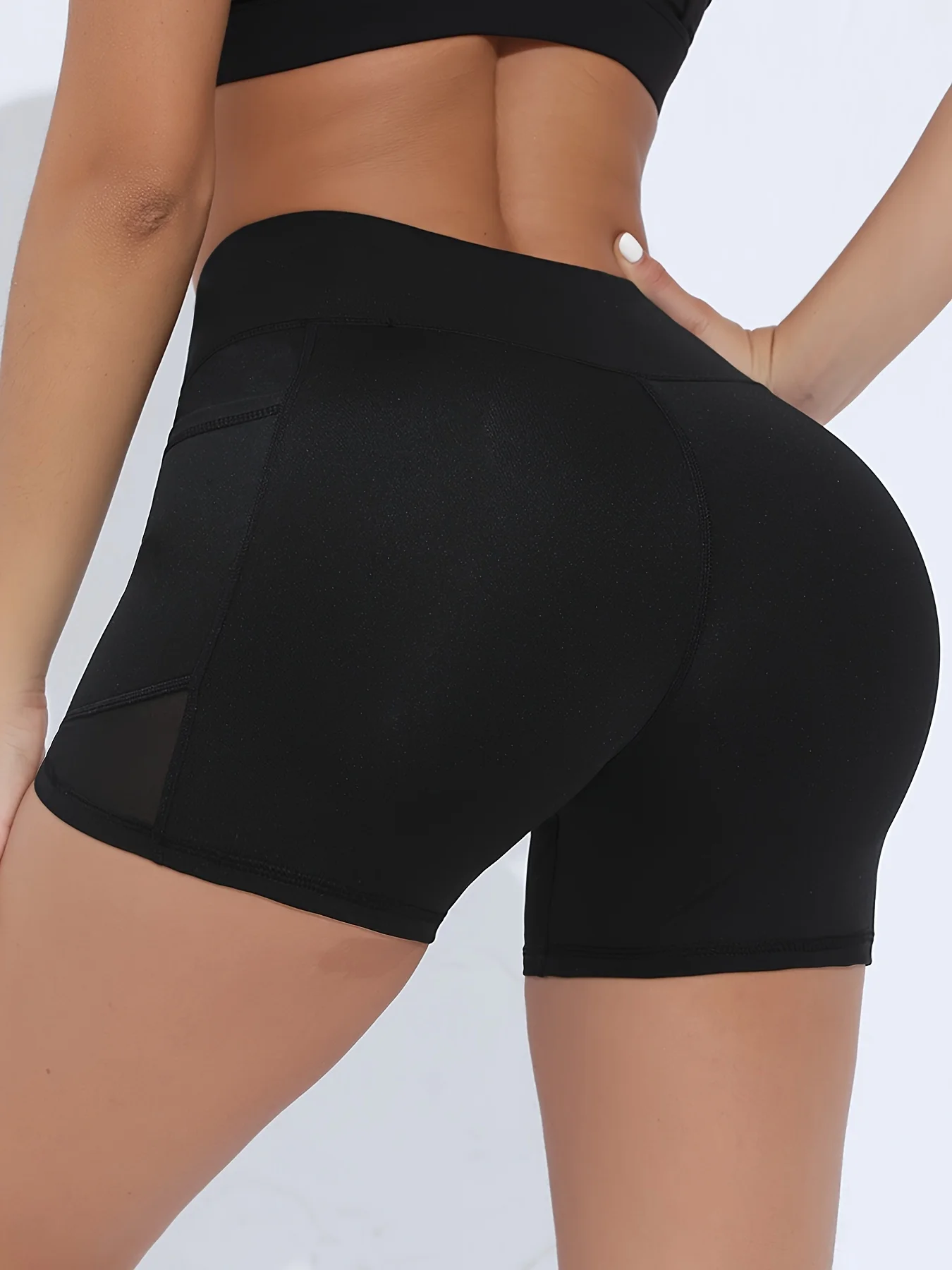 Women's Workout Shorts Isla Pocket — High Waist
