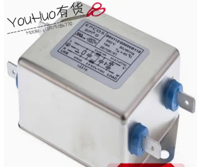 

1 шт./лот B84112G0000B116 EP, COS ФИЛЬТР 16А 250 В