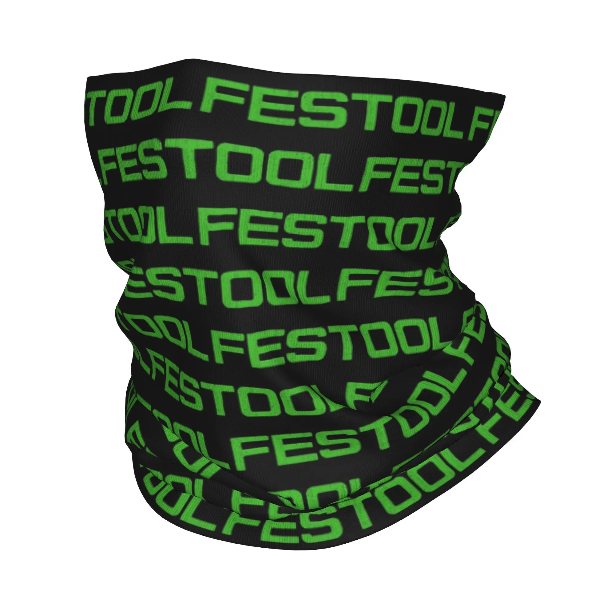 

Festool Powertool Bandana Neck Cover Printed Wrap Mask Scarf Multi-use Cycling Scarf Running For Men Women Adult Breathable