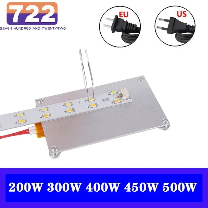 Ptc Heating Plate Soldering Station Demolition Hot Plate Chip Aluminum Desoldering BGA LED Lamp Remover Welding Station