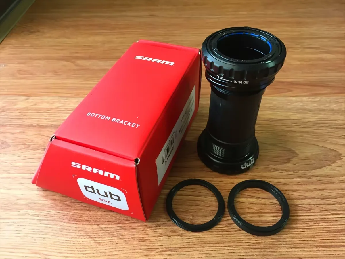 SRAM DUB BSA Bottom Bracket One oversized spindle to work across 