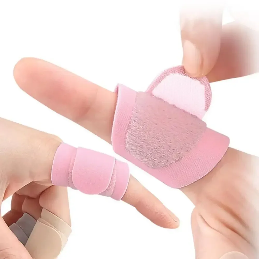 Adjustable Splint Brace Thumb Protector Finger Finger Tape Finger Straightening Corrector Guard Sleeve Elastic