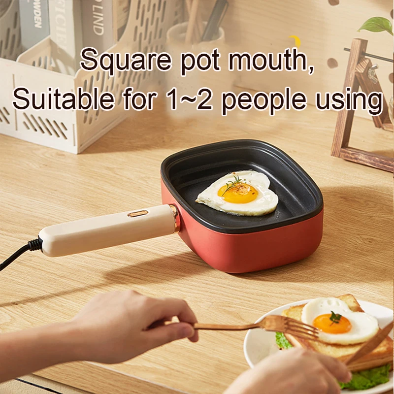 Multifunctional Eggs Fried Omelette Frying Pan Breakfast Machine Barbecue Grill Skillet Pancake Baking Pot Pie Non-Stick Griddle