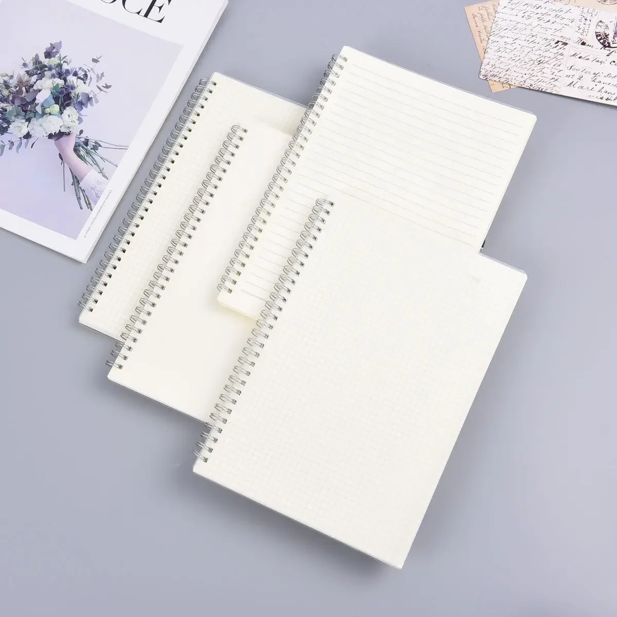 

A5/A6/b5 Coil Grid Horizontal Line Sketch Sketch Diary Book Paper Diary Book Notebook Notepad Record School Supplies New