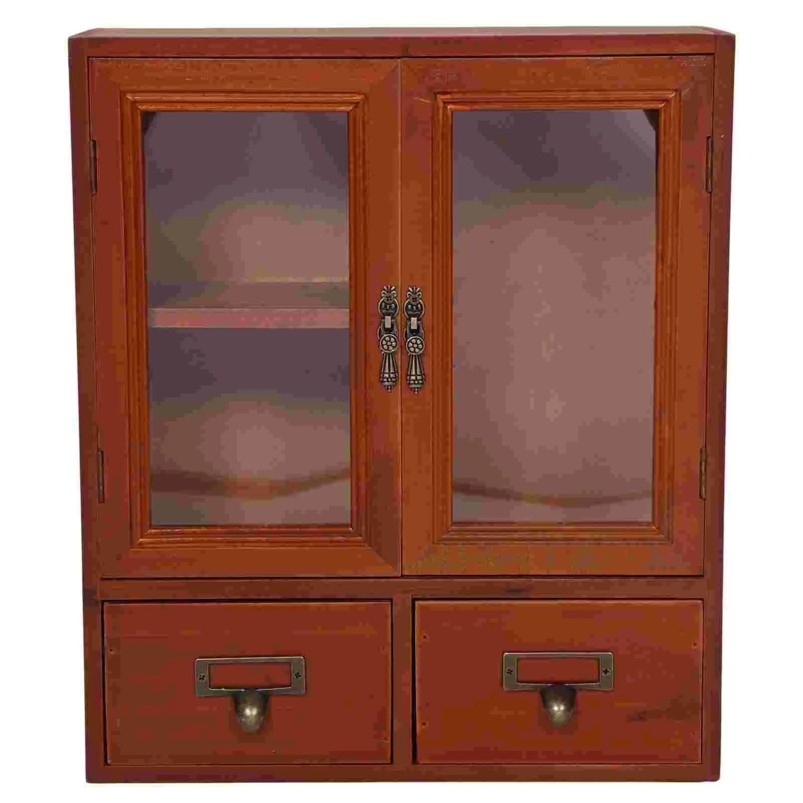 

Double Door Vintage Cabinet Wall Mounted Rustic Cabinet Wood Storage Hanging Cabinet countertop storage cabinet