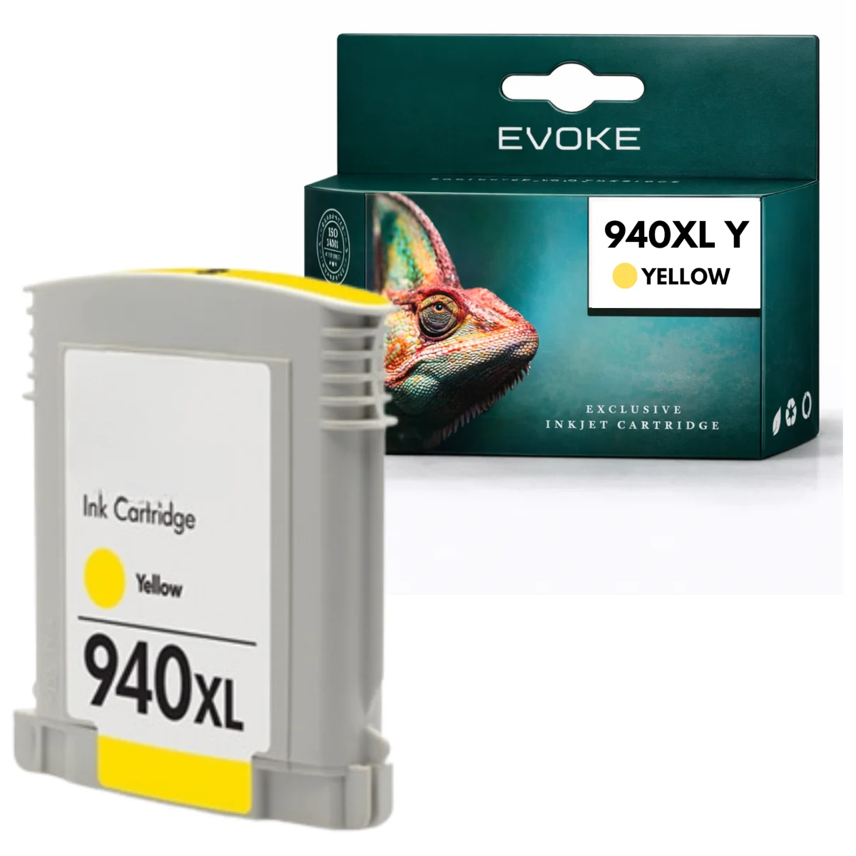 Evoke Compatibele Inkt voor Hp 940 XL 940XL C4909A Geel Officejet 8500Aplus Pro 8000/8500/8500A