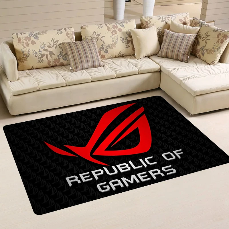 

Carpets Asus ROG Bathroom Mat Doormat Entrance Door Rugs Balcony Home Room Mats Kitchen Rug Foot Carpet Bath House Floor Living