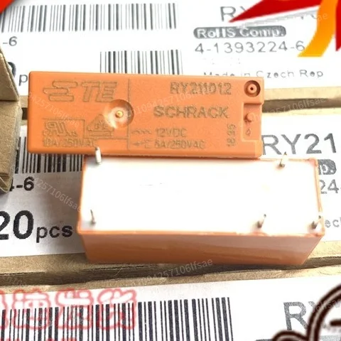 

10PCS Original New Relay RY211012 12VDC 5PIN 8A/250VAC