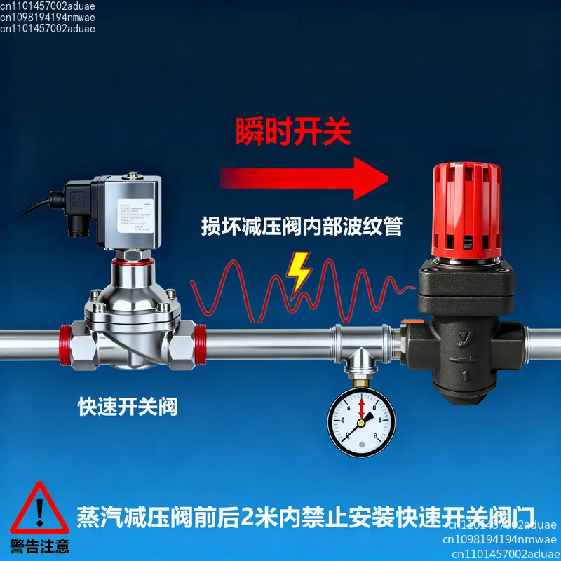 Bronze Thread GD-30 Steam PRV 1 Inch Pressure Reducing Control Valve for Steam System