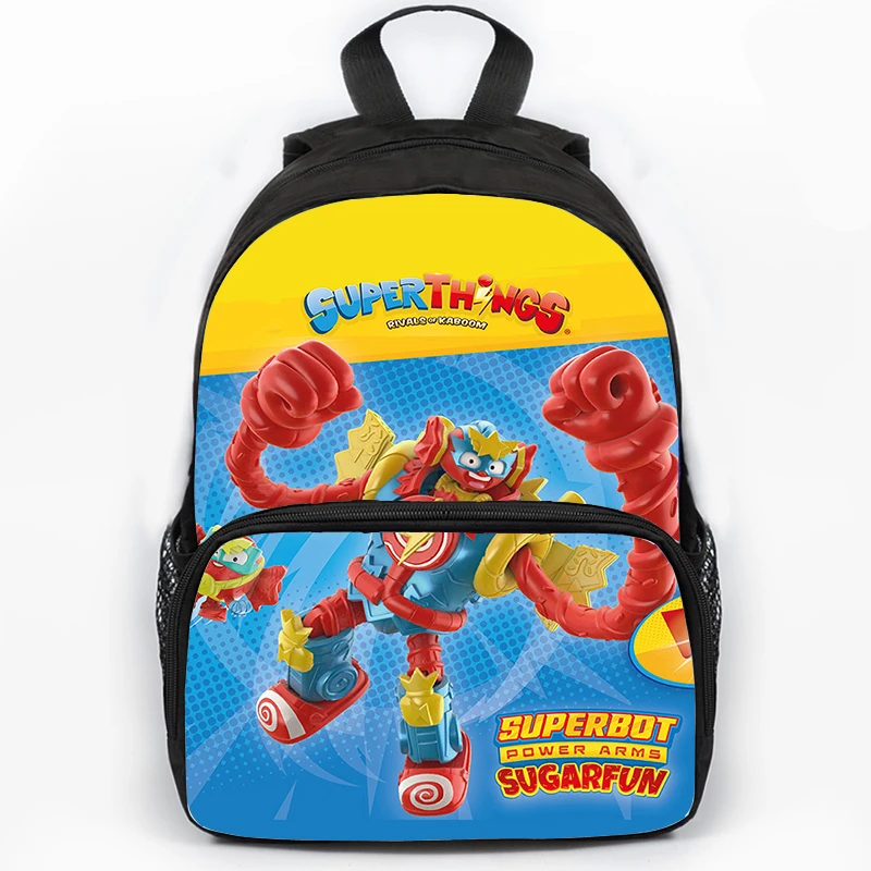 Game SuperThings Wild Kid Backpack Boys Girls Cartoon School Bags Kids Waterproof Bookbag Children Backpack Back to School Gift