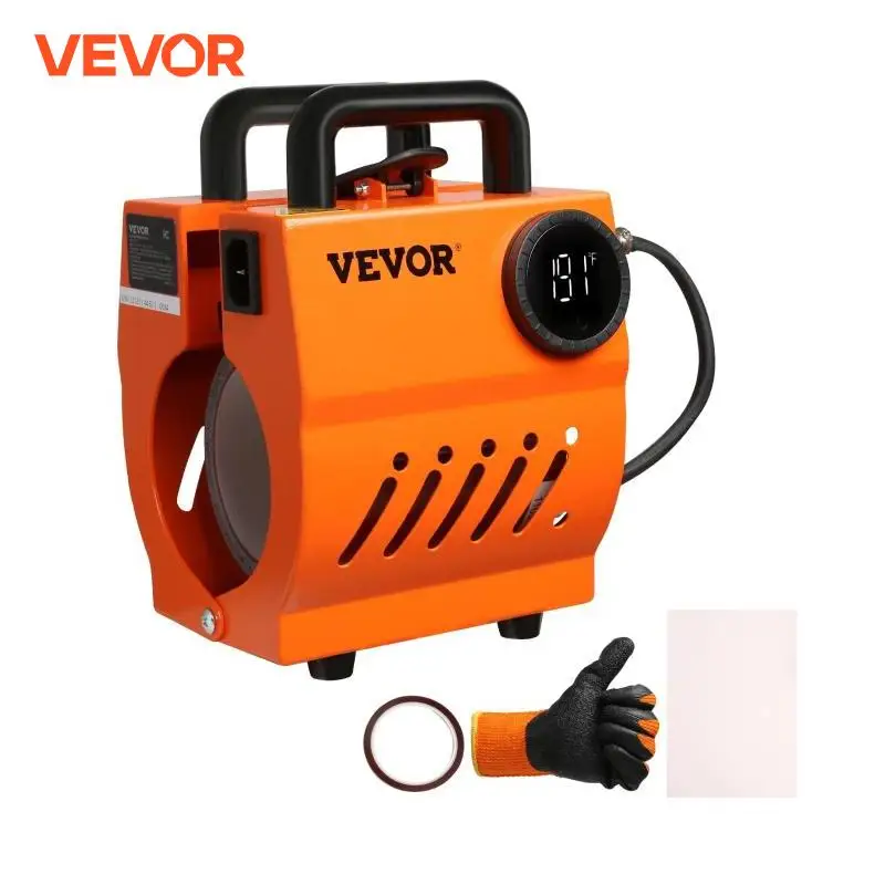 VEVOR-Mini presse à chaud pour tasse en céramique, gobelet presseur, machine d\'impression automatique, ions de sublimation, bricolage, cadeau,