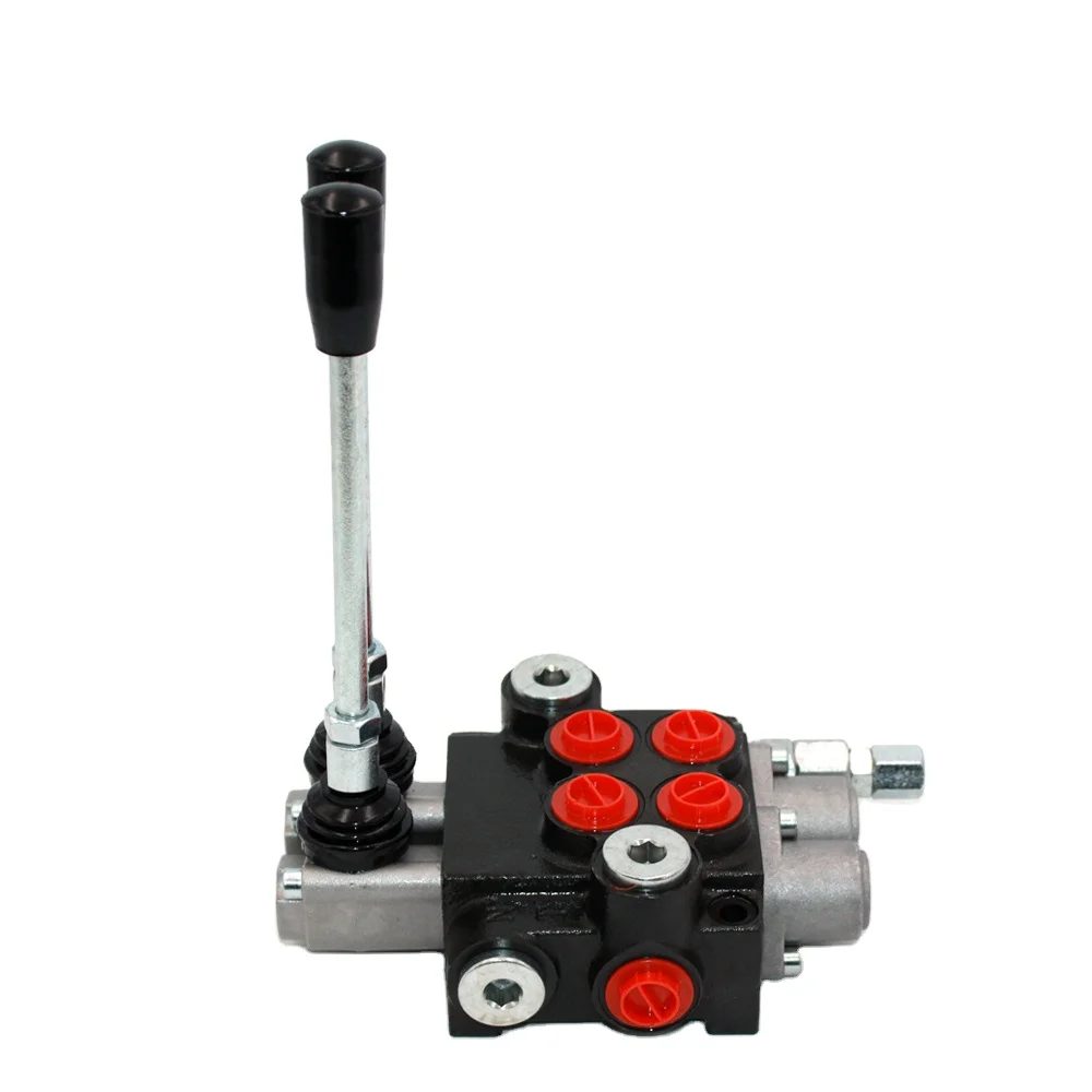 P40 Single & 2-Spool Directional Hydraulic Solenoid Pressure Control Valve 12V Double Acting Available For Sale From Supplier
