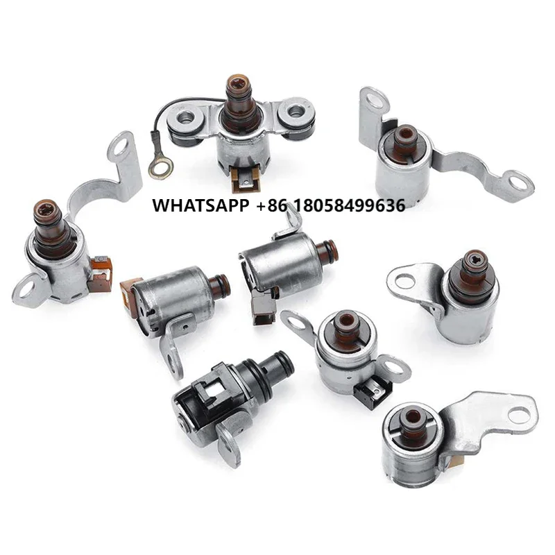 

Supply 9pcs Transmission Shift Solenoid Set OEM JF506E Solenoid Kit 09A Transmission 09B for VW High Performance Auto Parts