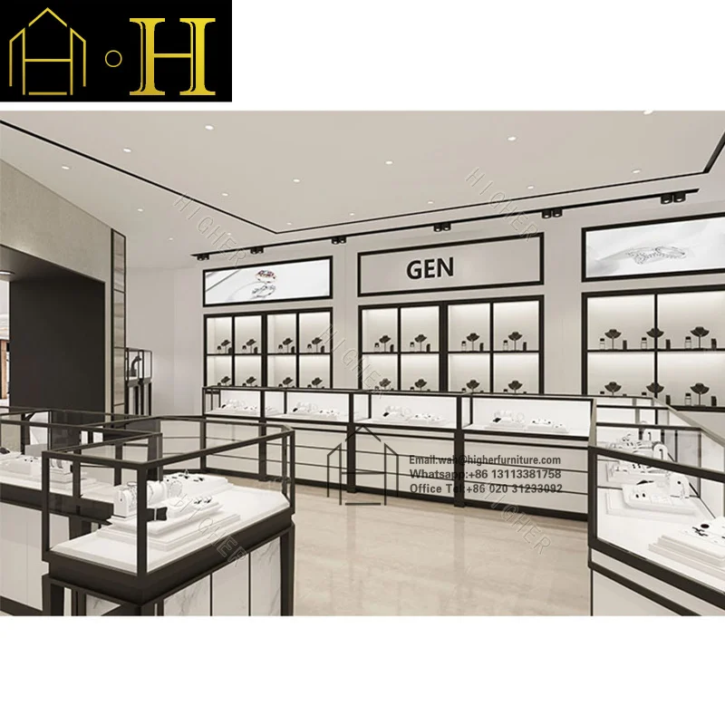 custom.Custom Shop Design Glass Display Stand Watch Jewellery Glass Display Cabinet Jewelry Display Showcase Cabinet