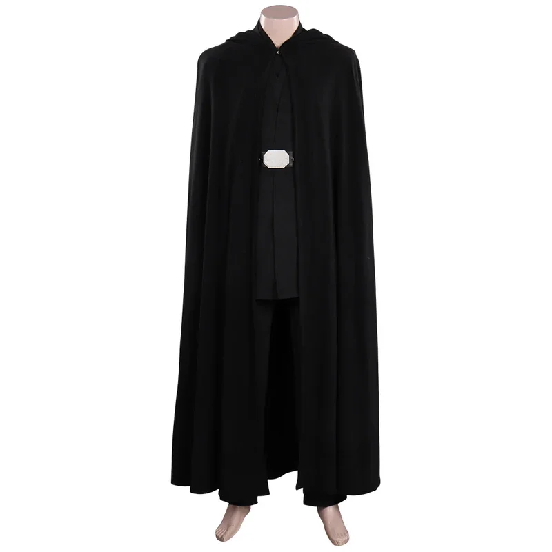 Luke Skywalker cosplay costume top pants cloak outfits Fantasia men boys Halloween Christmas Carnival party disguise clothes