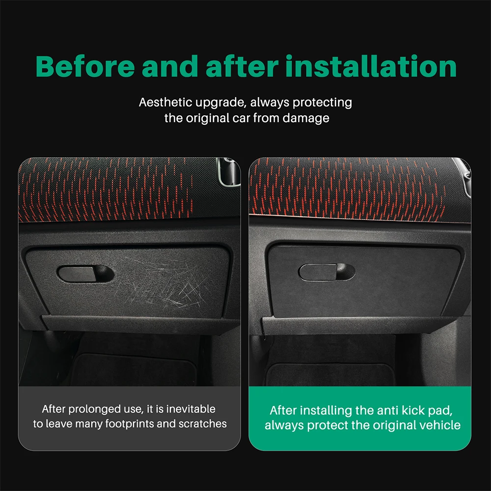 For Mini Cooper Countryman U25 2024 2025 Car Co-pilot Storage Box Panel Suede Carbon Texture PU Leather Interior Sticker 1piece