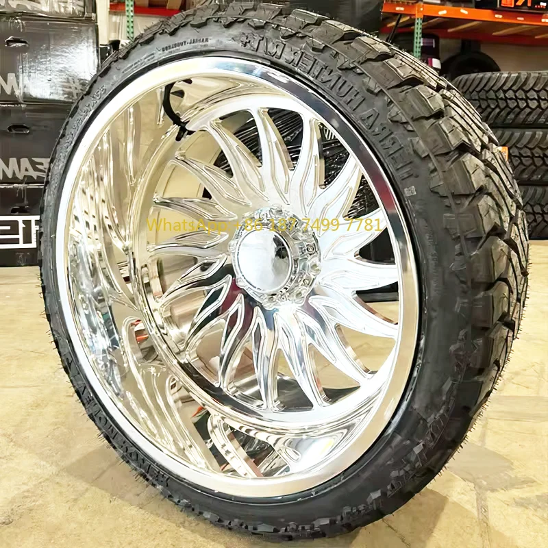 

Индивидуальная кованая ступица колеса 6x139,7 8x170 Глубокий диск Кованое колесо 20x10 22x12 24x14 26x16 Ступица колеса из сплава
