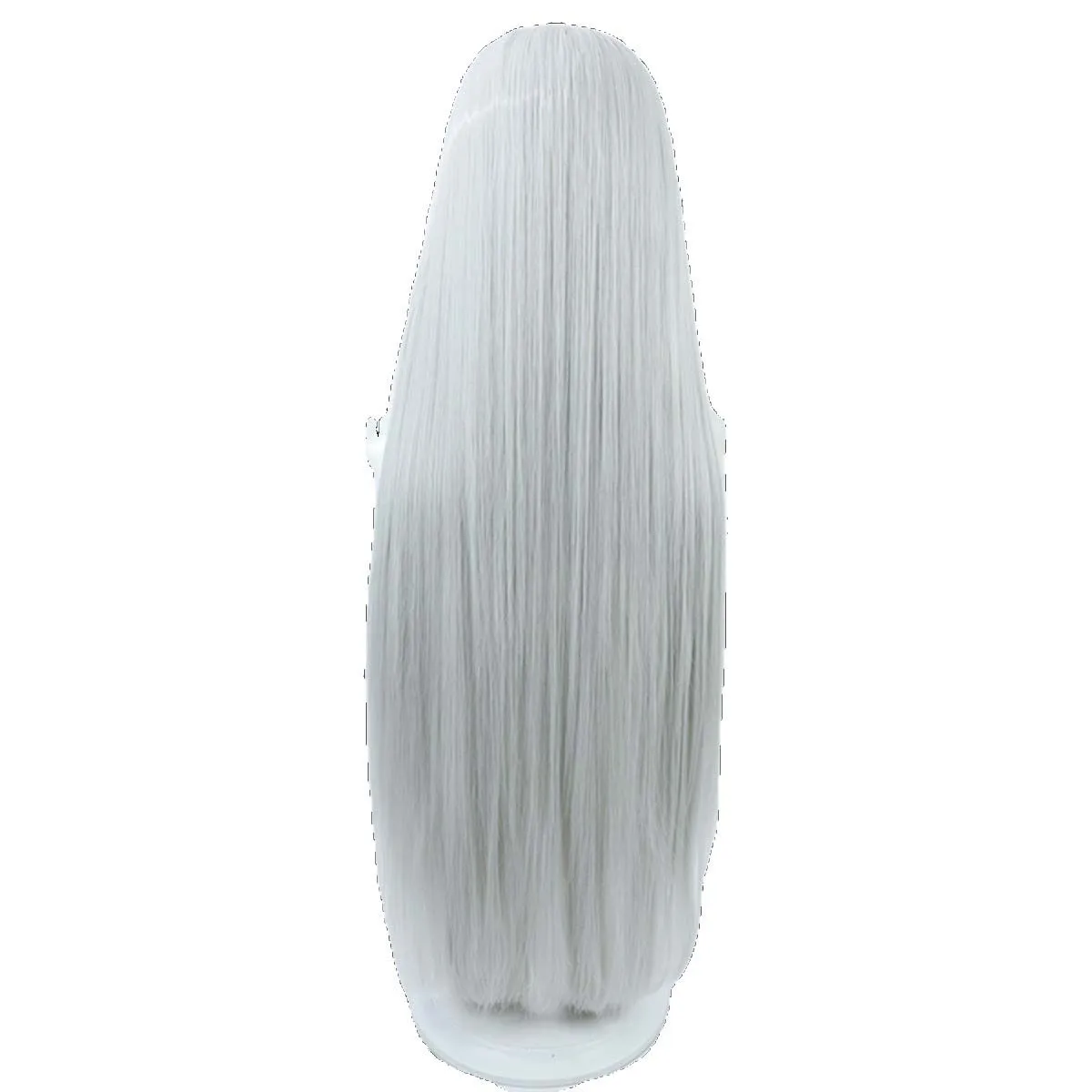 Halloween Carnaval Mujer Juego Blanc Cosplay Pelo sintético resistente al calor Peluca de 1M
