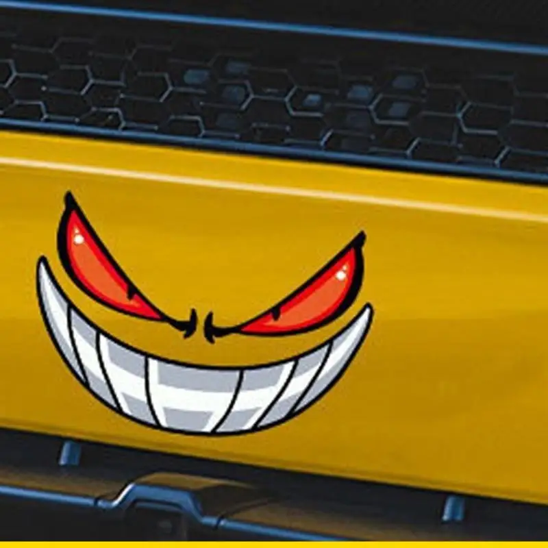 SZCH Erhöhte böse Augen Auto Aufkleber Dekorative Aufkleber wasserdichtes -Accessoire