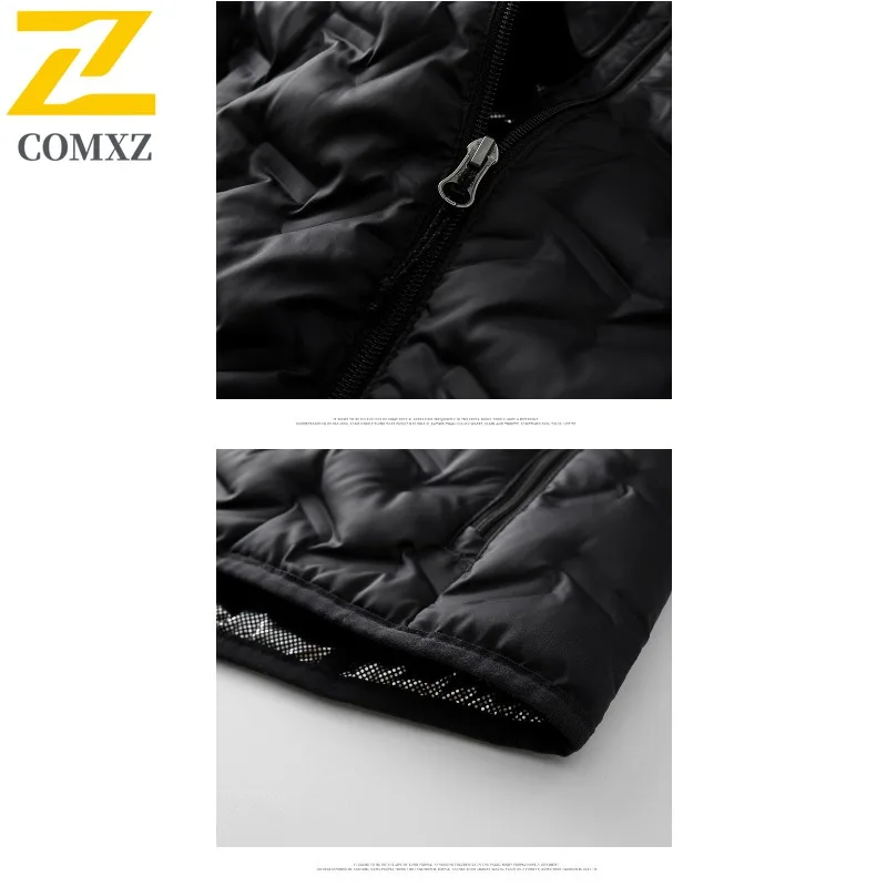 2025 Winter Down Jacket Men's Luxury Business Removable Liner Waterproof 80% White Duck Down Warm Coat Casual Thick Puffer Parka