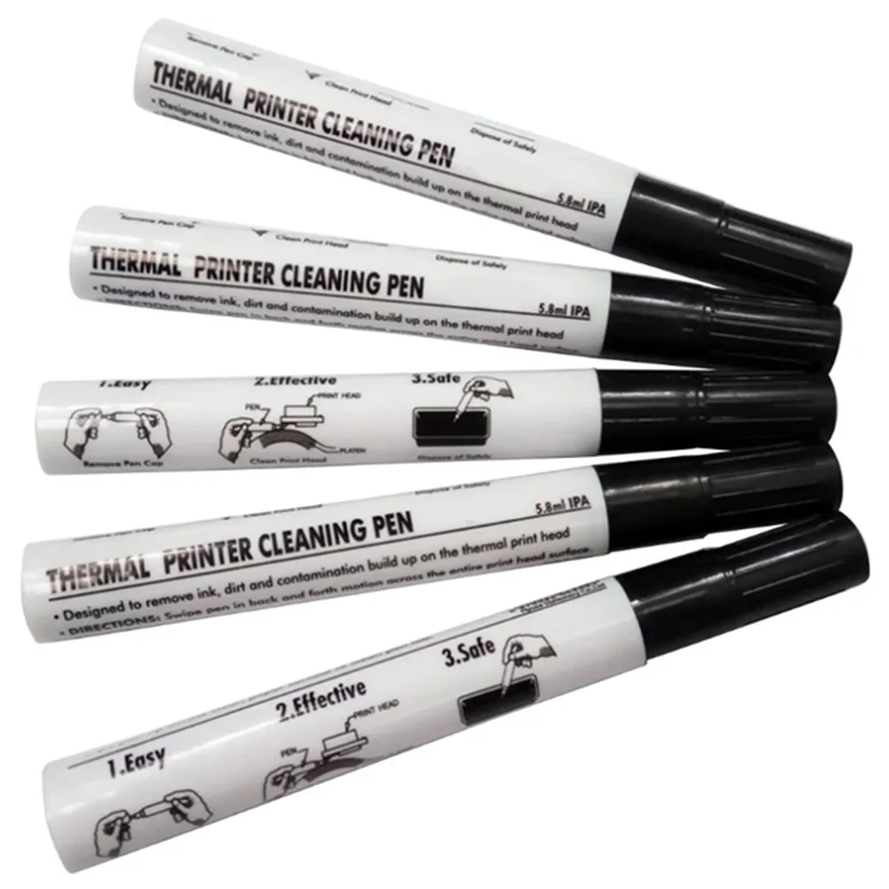 For Thermal Printer Maintenance Pen For Print Head Cleaning Removes Dust Gum And Dirt Safely Protecting Print Head