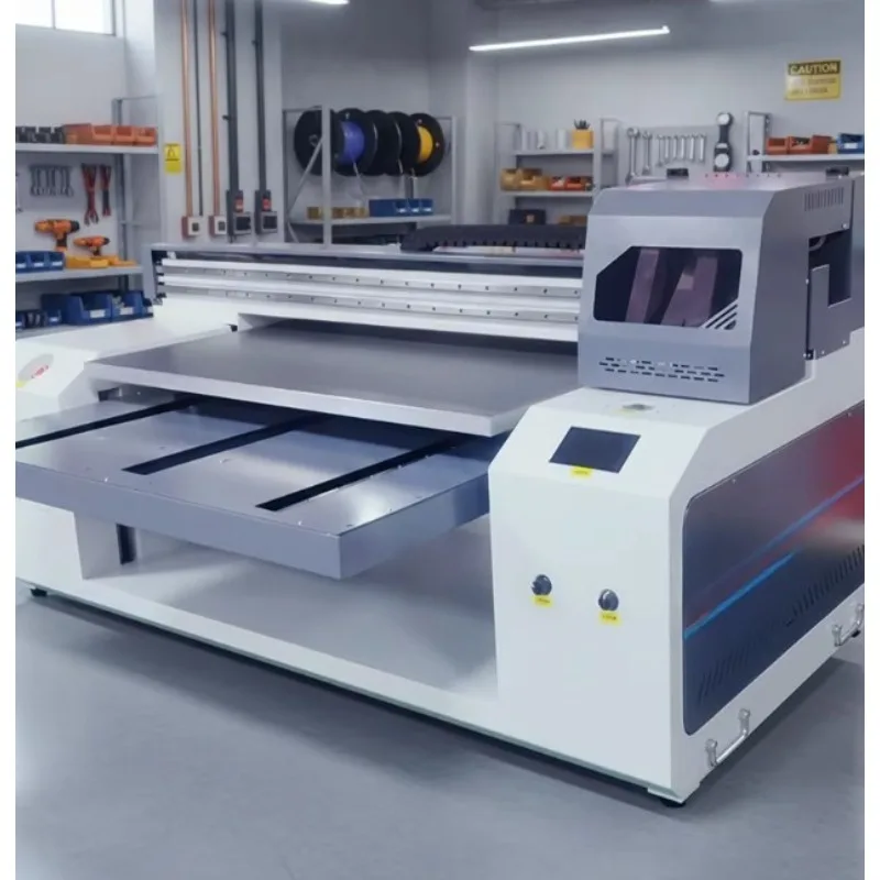 High-End UV Inkjet Flatbed Printer Multifunction for Logo & Label Design