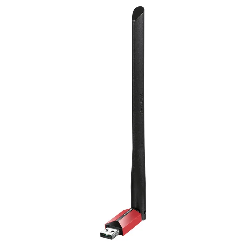 بطاقة الشبكة اللاسلكية TP-LINK AX300 2.4G USB متوافقة مع نظام التشغيل Windows 7 (32 بت)/10 (32/64 بت)/11 (64 بت)