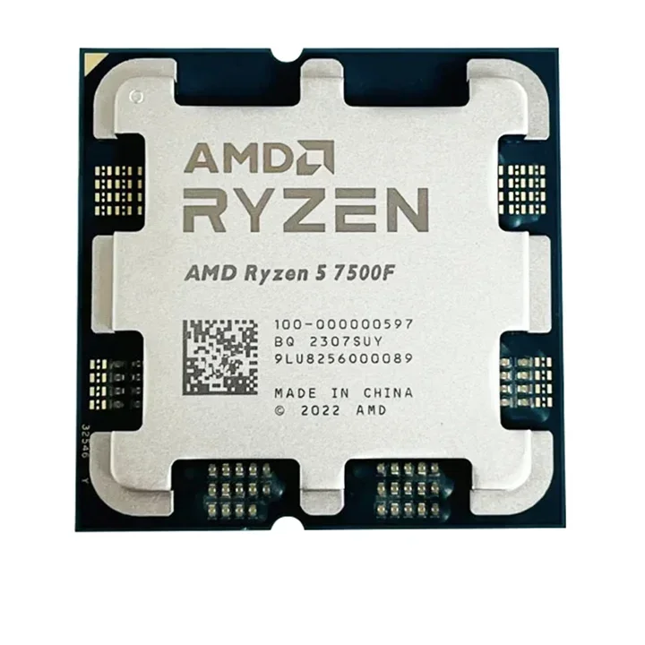 

FOR AMD R yzen 5 7500F 3.7GHz 6-Core 12-Thread Processor 5NM L3=32M 100-000000597 Socket AM5 CPUs New R5 7500F without cooler