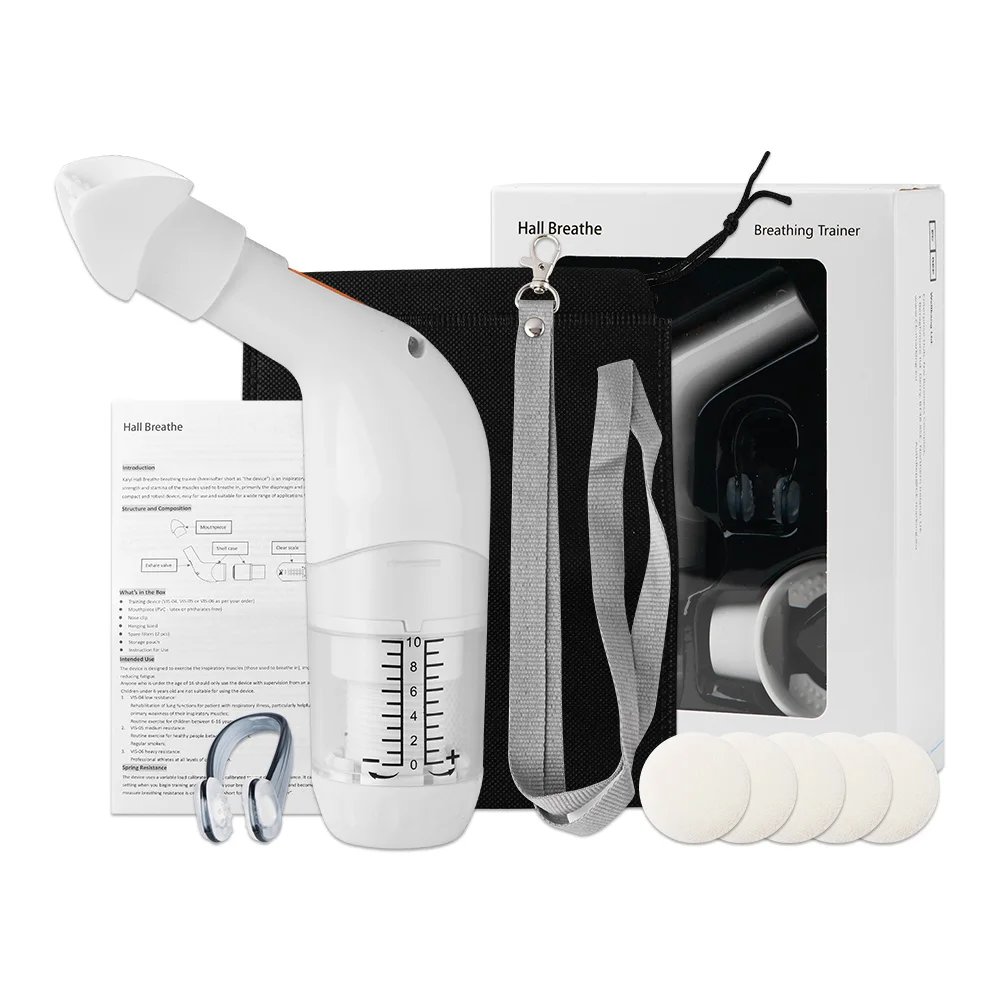 Mucus Removal Device Lung Expander Breathing Exercise Respiratory Trainer Drug-Free OPEP Therapy Phlegm Remover Clear Relife