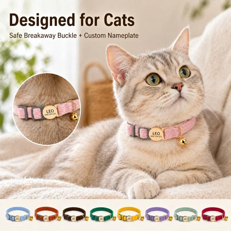 Yellow Cat Collar - Cartoka