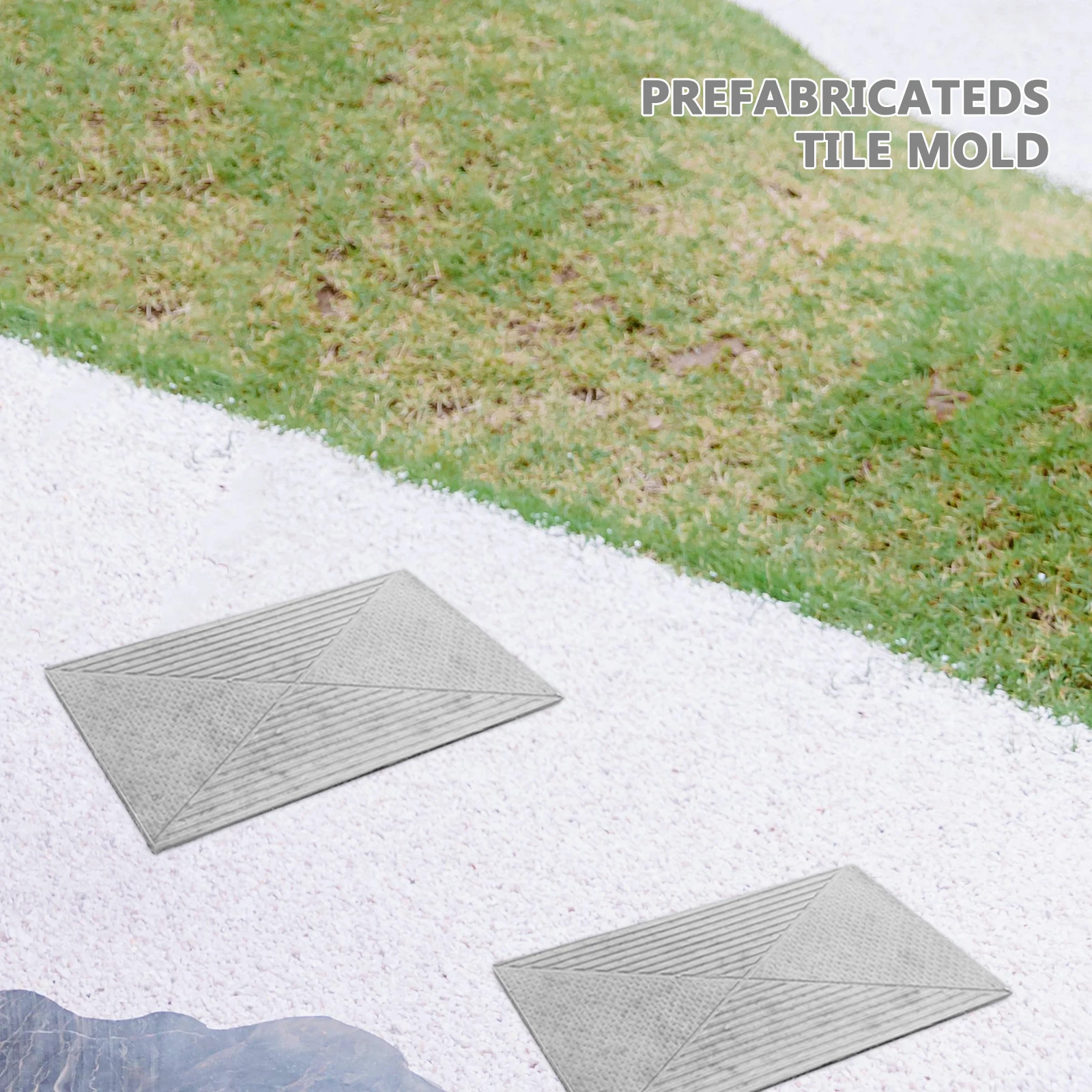 تصميم قالب الطوب مسبق الصب 40x20x5 سنتيمتر لحديقة فناء فناء الممشى رصف الخرسانة قالب خطوة مسار الحجر صانع