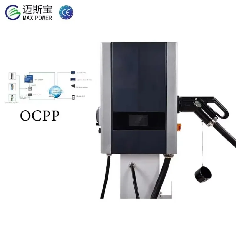 Quality Assurance Commercial 7kw 15kw 20kw Ocpp GB/T Wallbox Electric Cars DC Ev Charging Station EV Car Charger CE Max Power