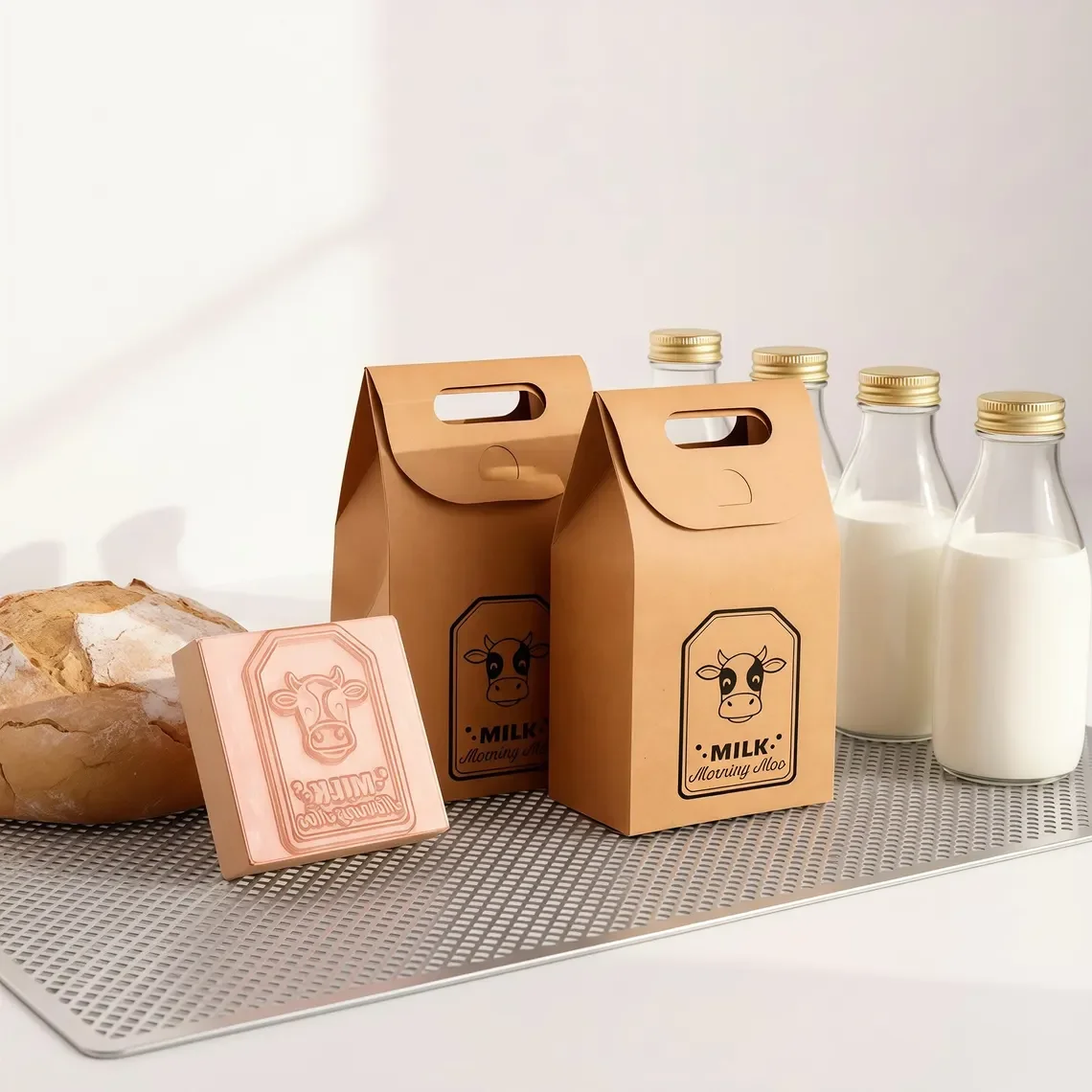 Personalisierter Holzstempel mit Logo und Text, Klarer Adressstempel für Unternehmen oder Basteln – Detail 15