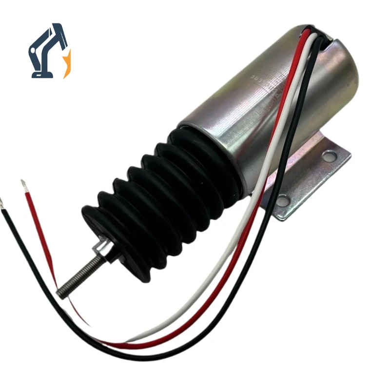 

12v Shutdown Switch P613-a1v12 Is Suitable For Trombetta Excavator Accessories Shutdown Solenoid Valve