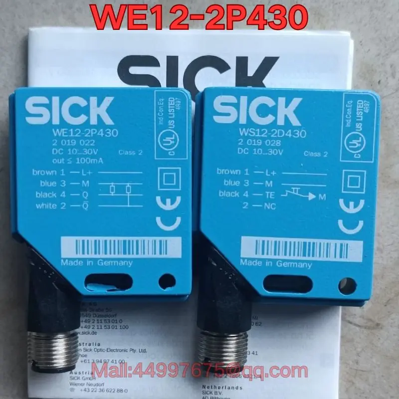 

Новый датчик WE12-2P430: актуальные цены на 2026 год