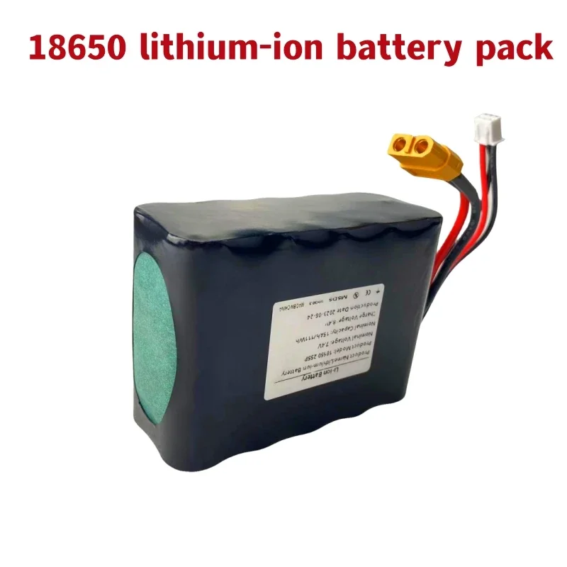 7.4V 15Ah 8.4V 18650 2S5P Lithium Battery Pack Used For Drones Airplane Models Electric Toys High-Current Output Batteries