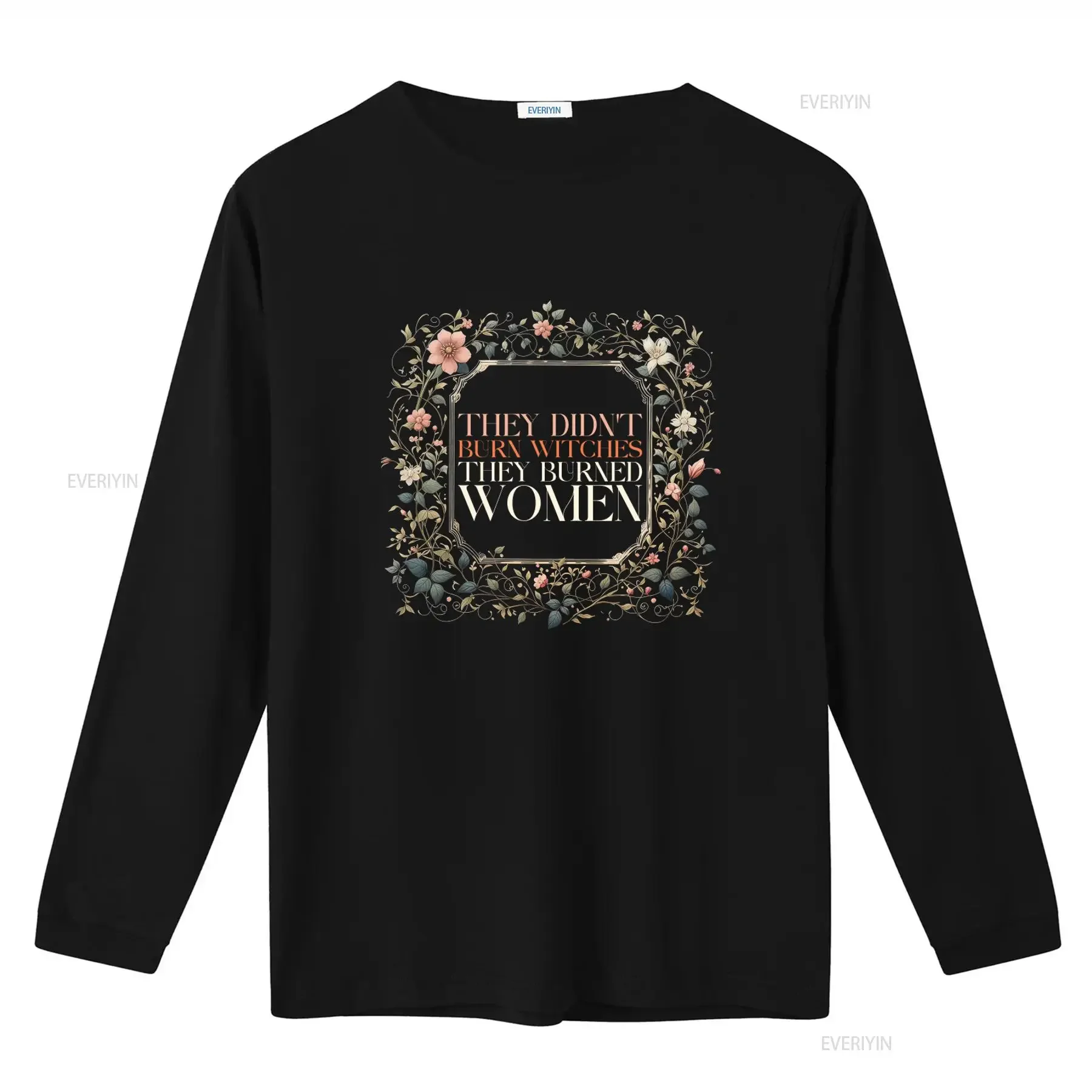 They Didn't Burn Witches Burned Women Feminist Witch T Shirt Liberal Bury The Patriarchy Spooky Salam Handmaids UMWP20 vintage