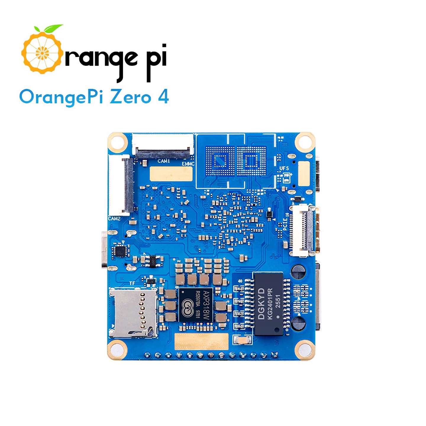 Orange Pi Zero 4 4G Allwinner A733 High-Performance Processor Dual-core Cortex-A76 For Orange Pi Zero 4