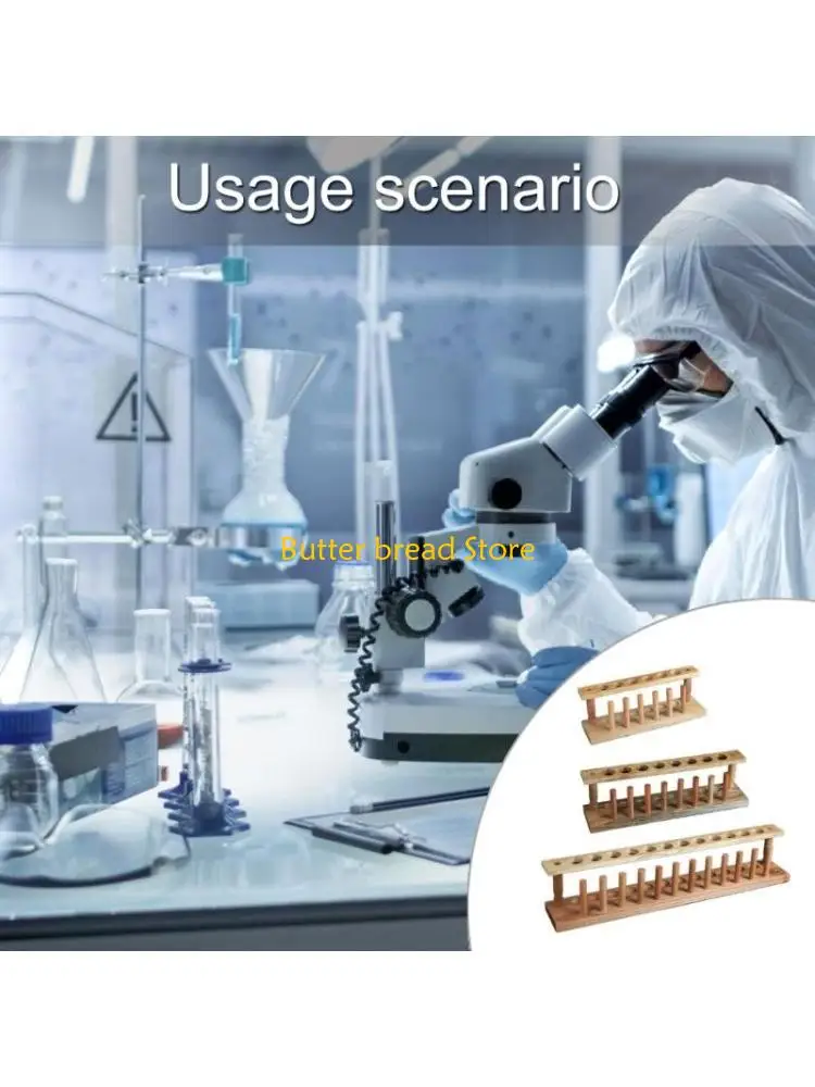 W89C Test Tube Holder Stand Centrifuge Tube Organizers Test Tube Drying Rack For Lab
